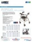 Product Sheet - Walkabout Lite Four-Wheel Rollator